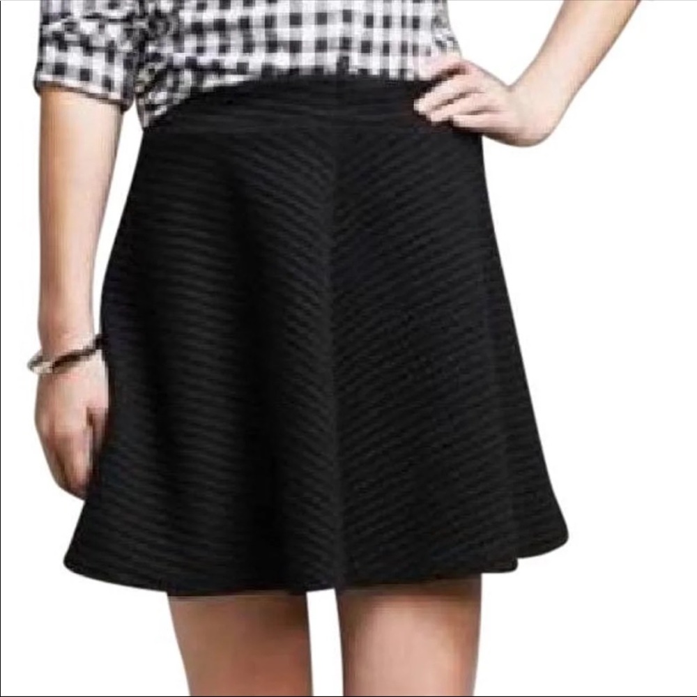 Banana republic quilted skirt